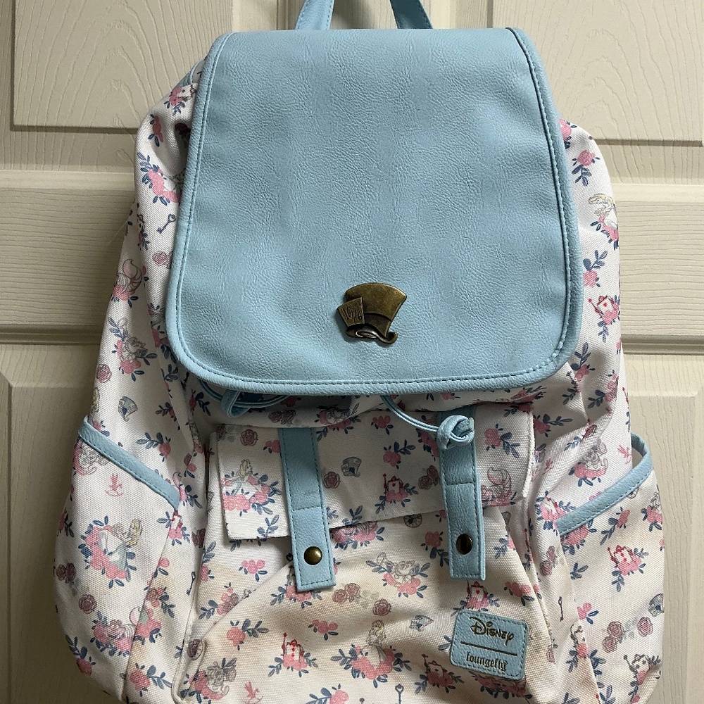 Disney Alice in Wonderland Loungefly backpack